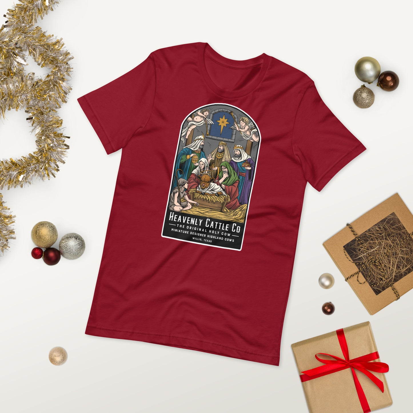 HCCo Nativity Christmas Unisex t-shirt