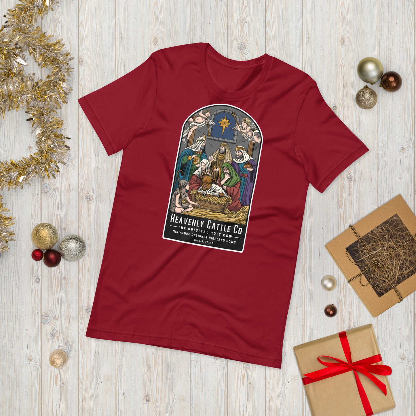 HCCo Nativity Christmas Unisex t-shirt