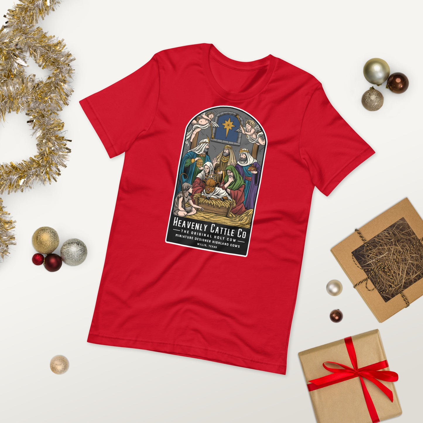 HCCo Nativity Christmas Unisex t-shirt