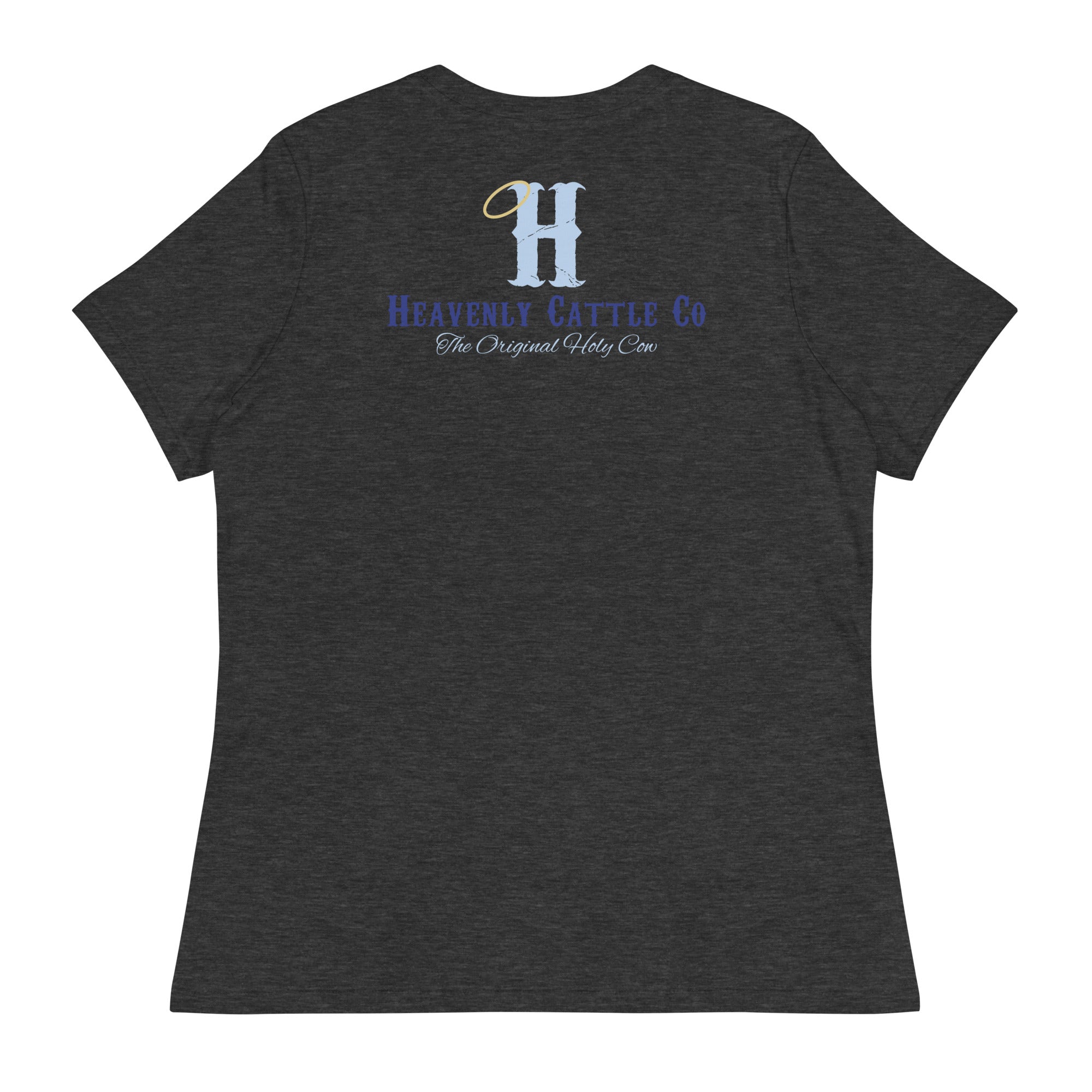 HCCo Women's Relaxed T-Shirt Friar riding Holy Cow